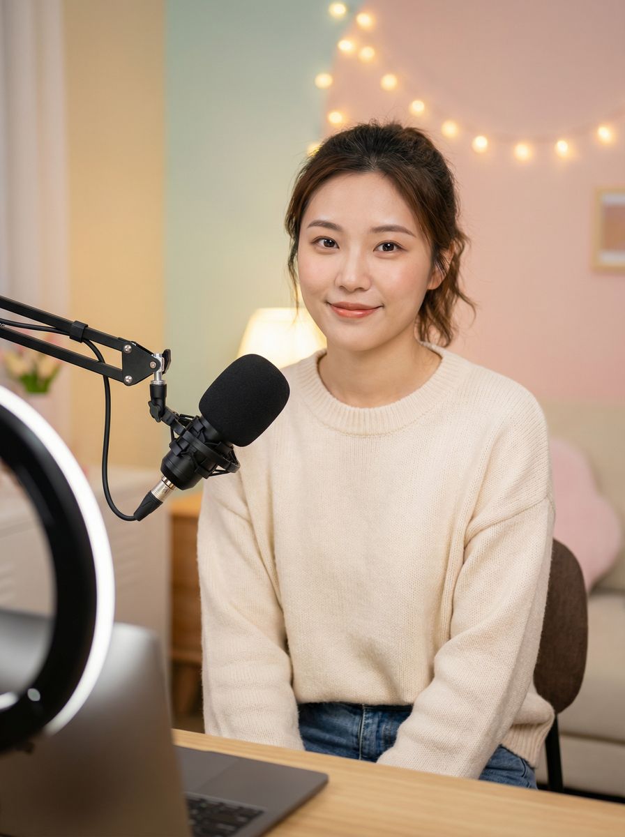 妻社-清新直播间布置教程视频